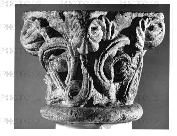 Capital, 12th century. Creator: Unknown.