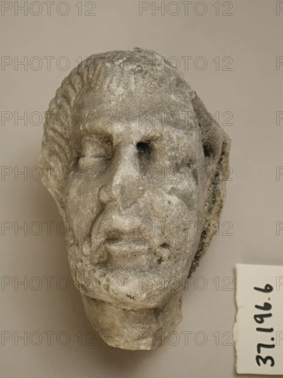 Sarcophagus Fragment, 4th century. Creator: Unknown.