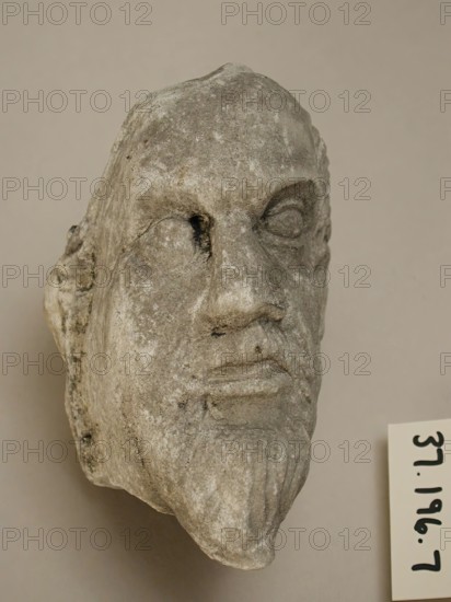 Sarcophagus Fragment, 4th century. Creator: Unknown.