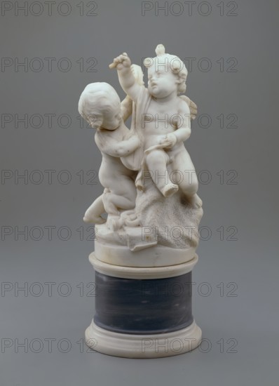 Two Children Personifying Music, between 1775 and 1800. Creator: Unknown.