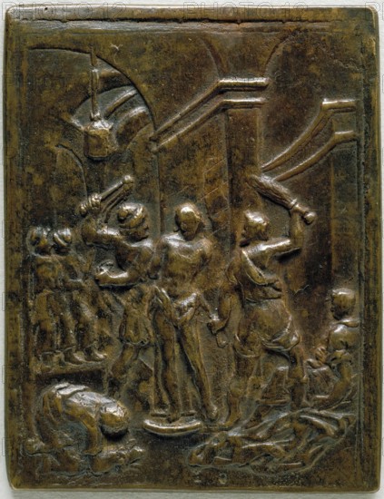The Flagellation, between 1600 and 1625. Creator: Workshop of Matthias Walbaum.