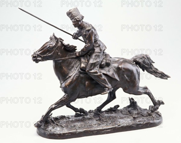 Russian Horseman, c1875. Creator: Evgeniy Lanceray.