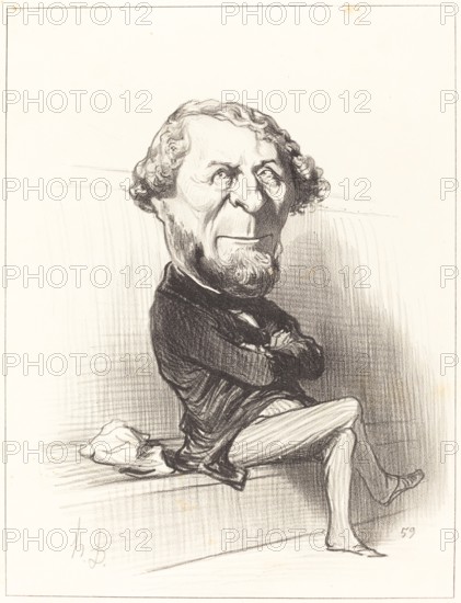 Marie Denis Larabit, 1849. Creator: Honore Daumier.