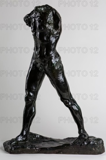 L'Homme qui Marche, 1877. Creator: Auguste Rodin.