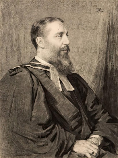Rev. M. Mitchell, c1880s. Creator: Frederick Huth.