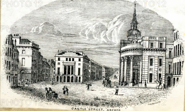 Castle Street, Aberdeen, c1890. Creator: John Henderson.