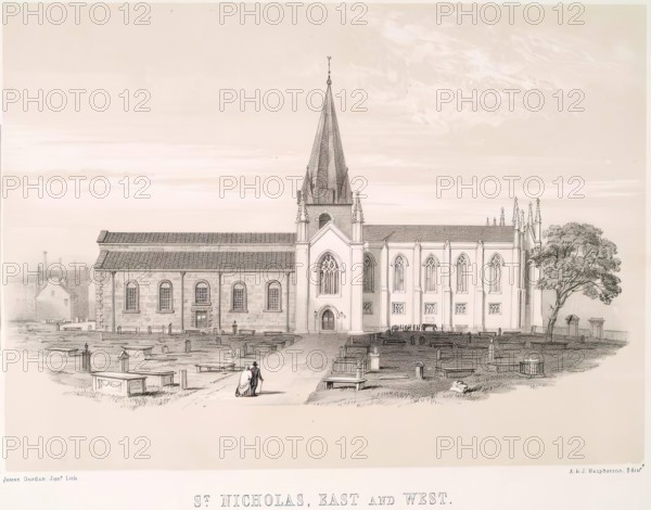 St Nicholas, East and West, c1843-1889. Creator: James Gordon Junior.