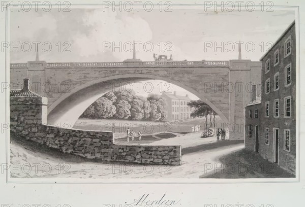 Aberdeen: Bridge, 1808. Creator: John Carr.