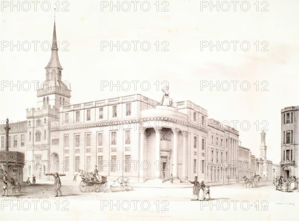 King Street, Aberdeen, early 19th century. Creator: Thomas Mackenzie.