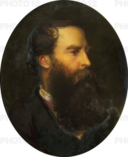 George Mason ARA-after Valentine C. Prinsep, 1888. Creator: Mary M Mason.