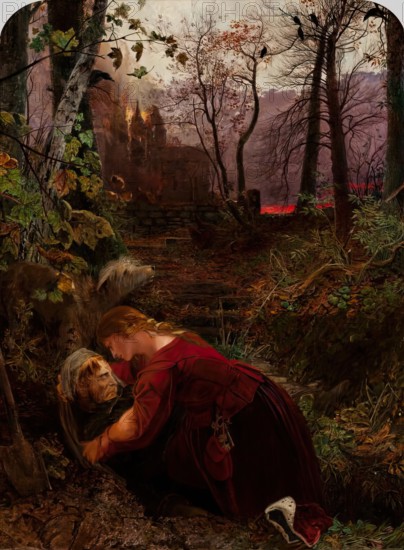 The Border Widow, 1861. Creator: William Bell Scott.