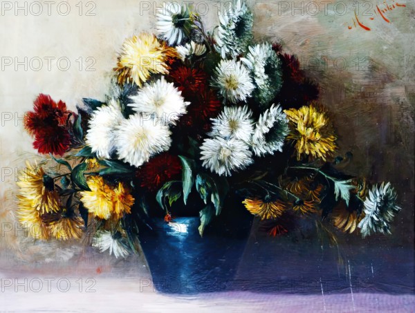 Autumn Flowers, c1885-1919. Creator: Mary Coutts Michie.