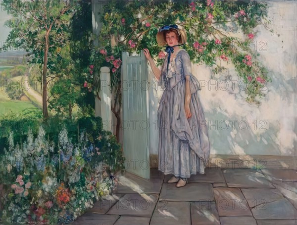 The White Wicket, 1936. Creator: Stephen Reid.