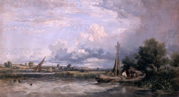 Medway River, 1842. Creator: William James Muller.