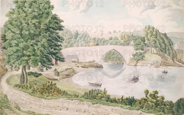 Bridge of Don, 1828. Creator: Alexander Seton.