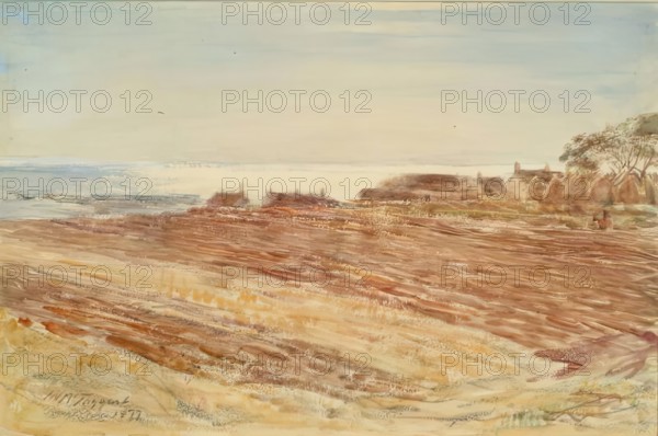 The Edge of the Sea,  (Ayrshire Coast), 1877. Creator: William McTaggart.