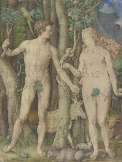 Adam and Eve, 1504. Creator: Unknown.