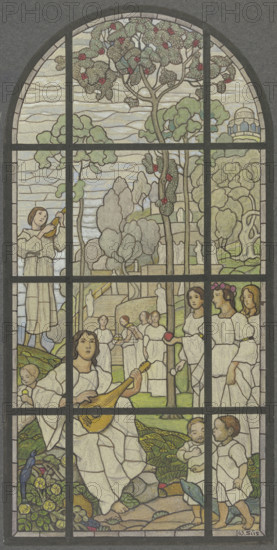 The blessed. Creator: Wilhelm Süs.