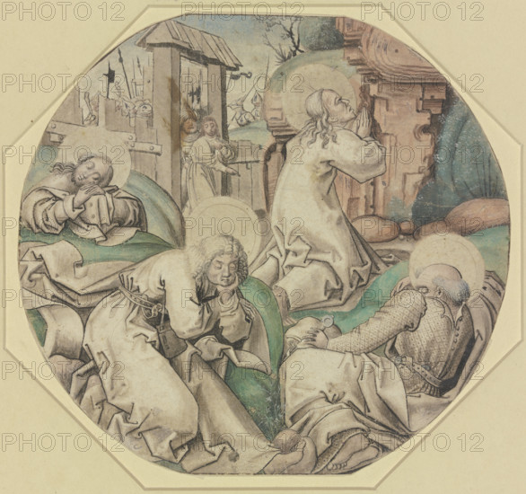 Agony in the Garden, c1470. Creator: Unknown.