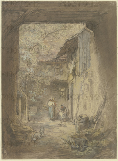 Farm,  c1850-1905. Creator: Anton Burger.