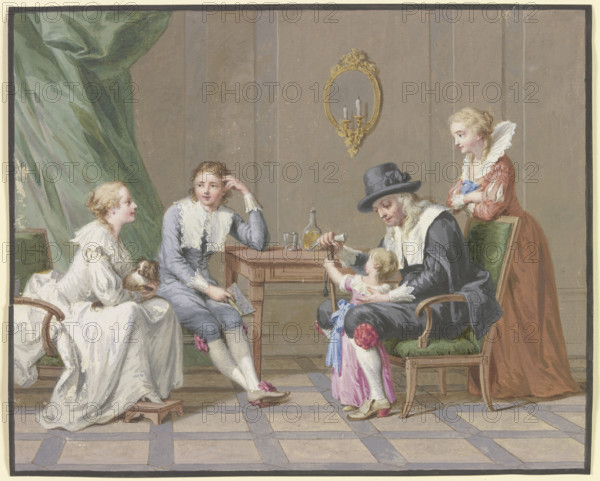 Family scene. Creator: Friedrich Tischbein.