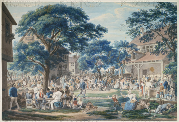 The beginning of the consecration of the church, early-mid 19th century. Creator: Anton Radl.