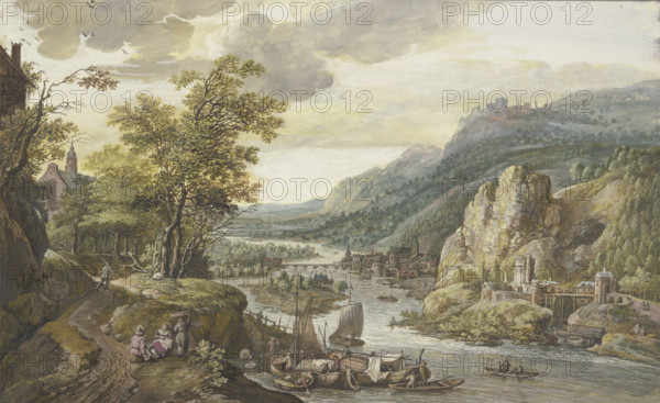 Flat landscape. Creator: Gerrit van Battem.