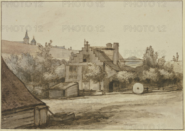 Bollwerk de Rose in Amsterdam. Creator: Abraham Furnerius.