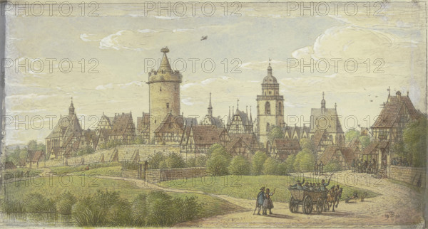 Alsfeld in Upper Hessia, 1900. Creator: Peter Becker.