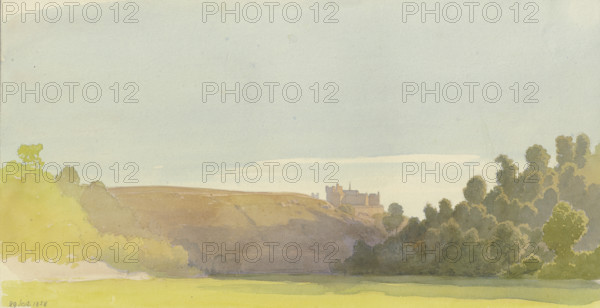 Braunfels castle, 1858. Creator: Carl Theodor Reiffenstein.