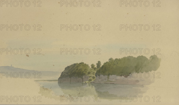 Flat landscape, c1850-1890. Creator: Carl Theodor Reiffenstein.