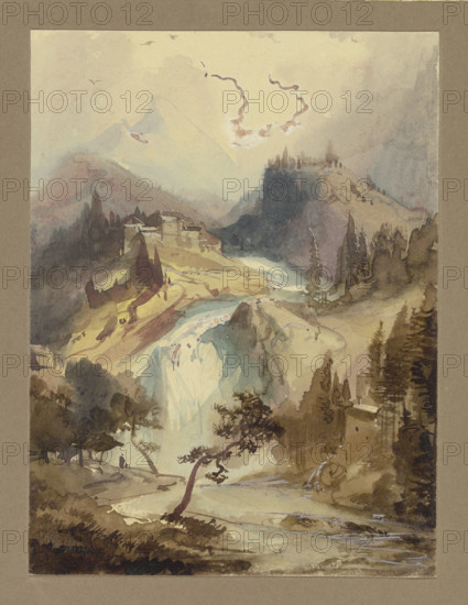 Gastein, mid-late 19th century. Creator: Caspar Scheuren.