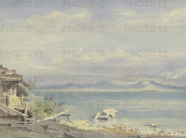 Frauenchiemsee, 1876. Creator: Ernst Morgenstern.