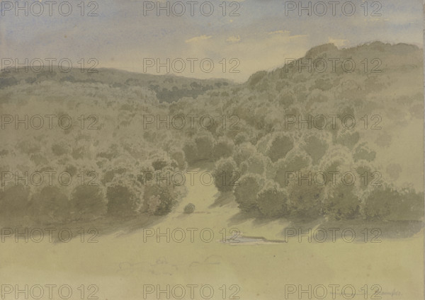 The Muhlengrund near Braunfels, 1854. Creator: Carl Theodor Reiffenstein.