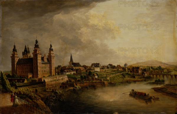 View of Aschaffenburg, 1786. Creator: Christian Georg Schutz.