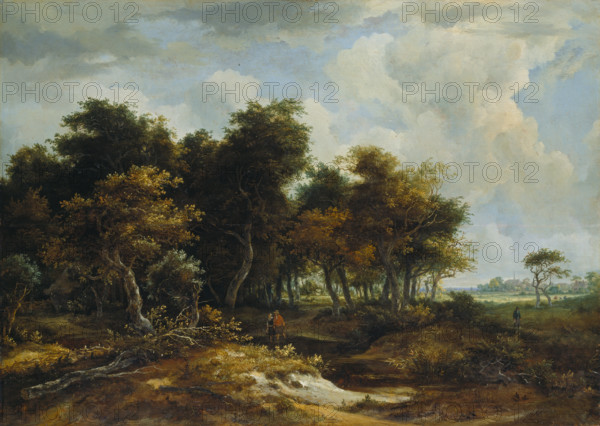Entrance to a Forest, c1663-1665. Creator: Meindert Hobbema.