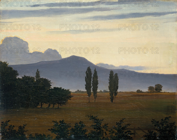 View to the Taunus Mountains, 1840. Creator: Philipp Veit.