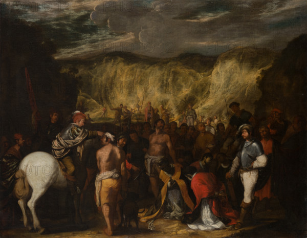 The Martyrdom of Saint Januarius and his Fellows, 1601-1700. Creator: Follower of Salvator Rosa.