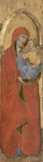 Saint Anna and the Infant Mary, c1370-1390. Creator: Andrea Vanni.
