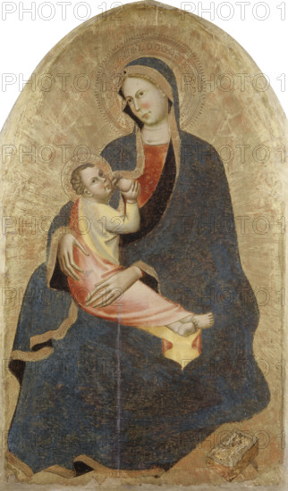 Madonna and Child, c1340-1350. Creator: Master of the Christchurch Madonna.