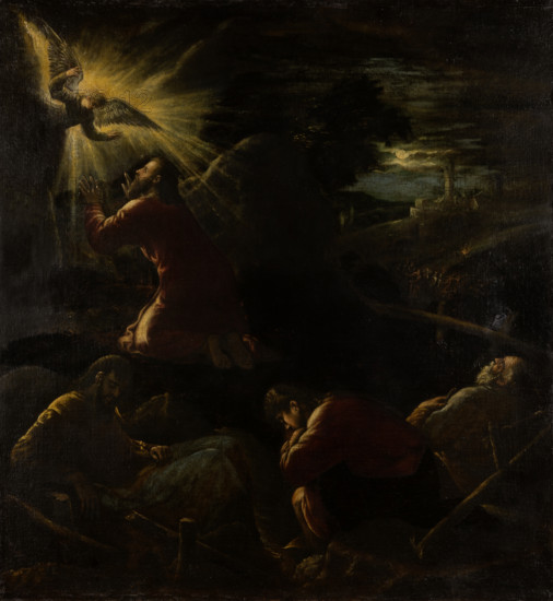 The Agony in the Garden, 1501-1600. Creator: Circle of Jacopo Bassano il vecchio.