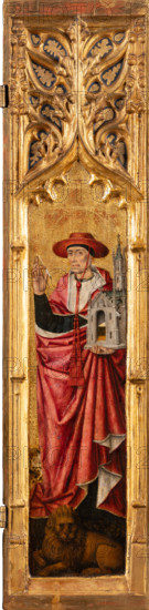 St Jerome, c1448-1458. Creator: Juan Rexach workshop.