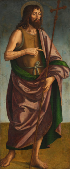 John the Baptist, c1490. Creator: Antoniazzo Romano.
