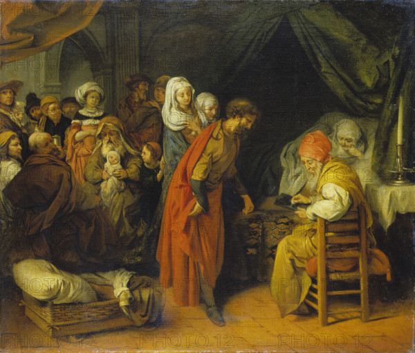 The Birth and Naming of St John the Baptist, c1660-1669. Creator: Barent Fabritius.