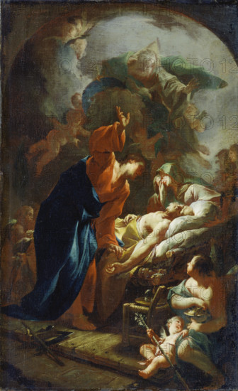 The Death of Joseph, c1739-1742. Creator: Paul Troger.