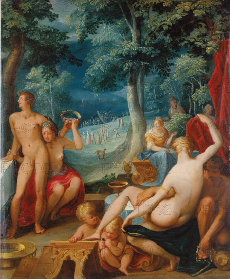 Before the Flood, 1600.  Creator: Karel van Mander I.