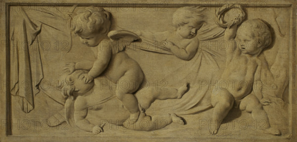 The Battle between the Divine and the Carnal Love, c1750-1800. Creator: Dutch Master.