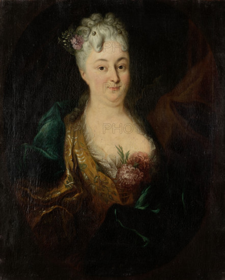 Portrait of Margarethe Elisabeth von Lersner, c1700-1730. Creator: German Master.