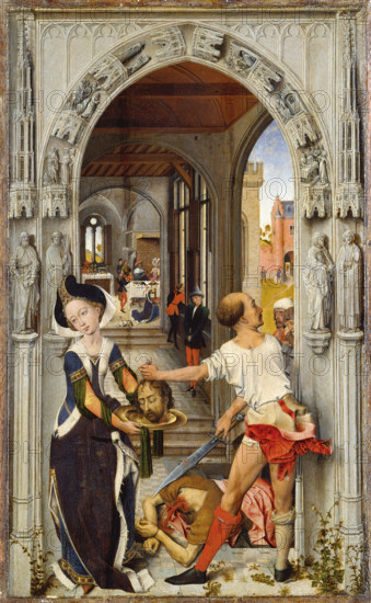 Beheading of St John the Baptist, c1510. Creator: Dutch Master.