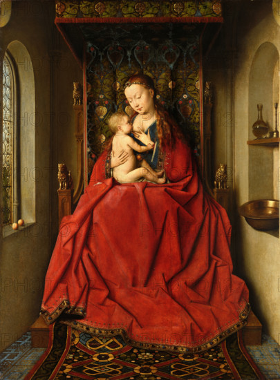 Lucca Madonna, c1437. Creator: Jan van Eyck.